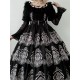 Miss Point Point Garden Embroidered Tiered One Piece(Reservation/3 Colours/Full Payment Without Shipping)